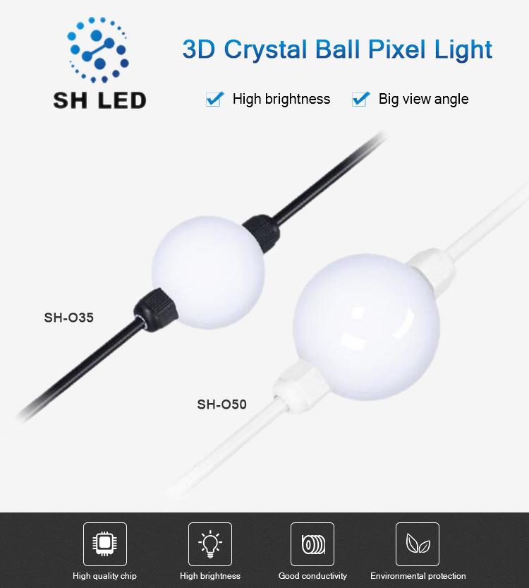 3D holiday lighting