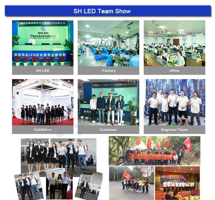 3d led stage lighting