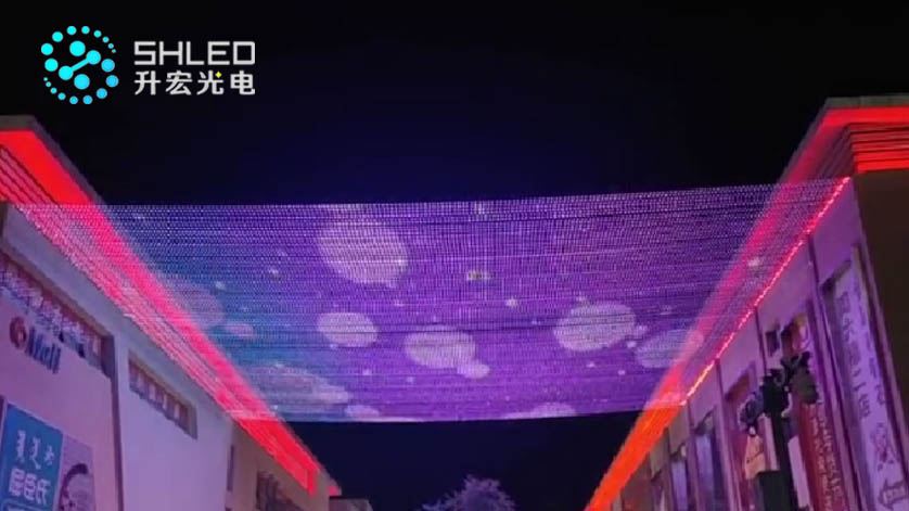 Led Canopy Sky Screen SH-J33 Led Pixel Dot